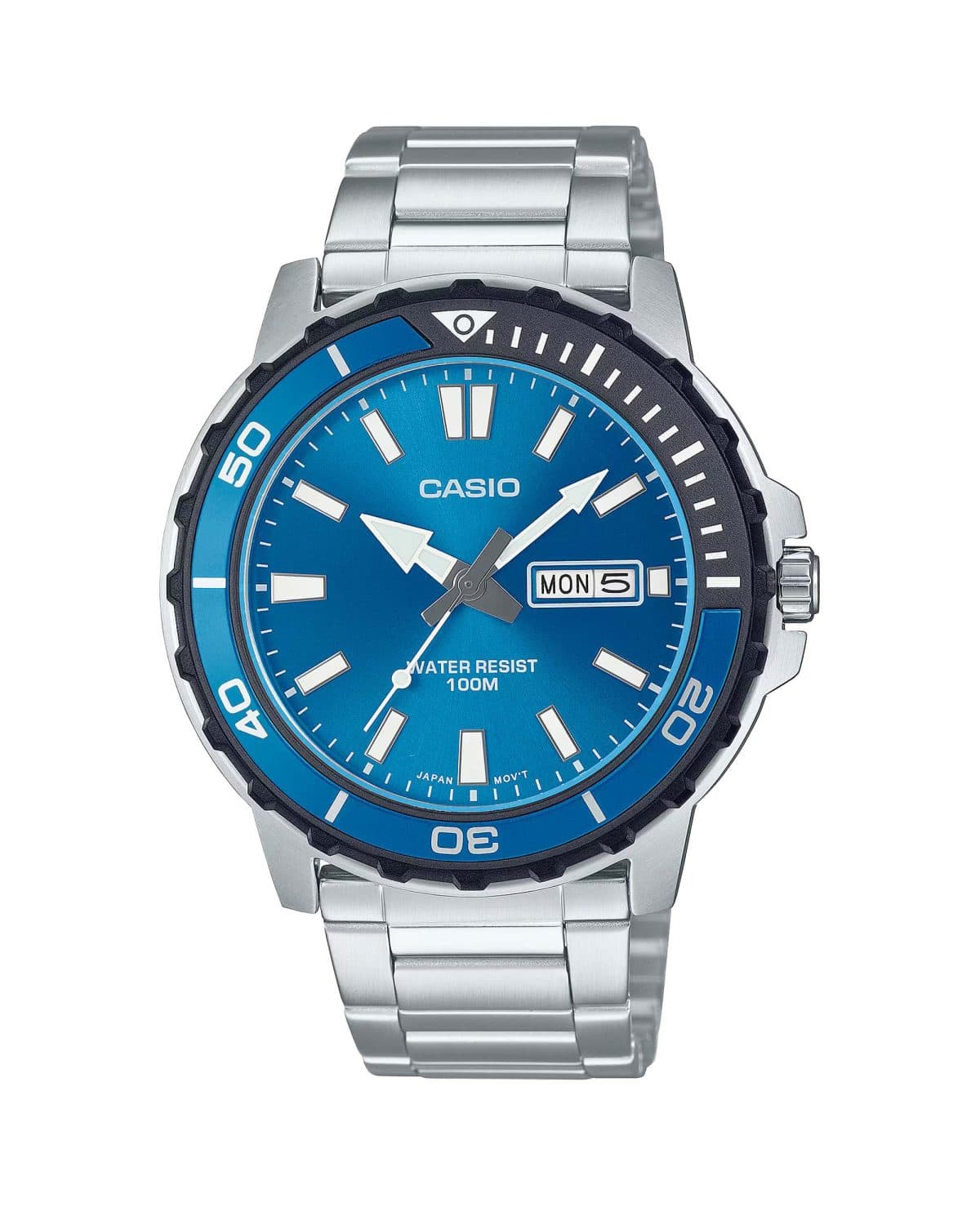 ساعت مچی کاسیو (Casio) مدل MTD-125D-2A1V — تصویر ۱۰