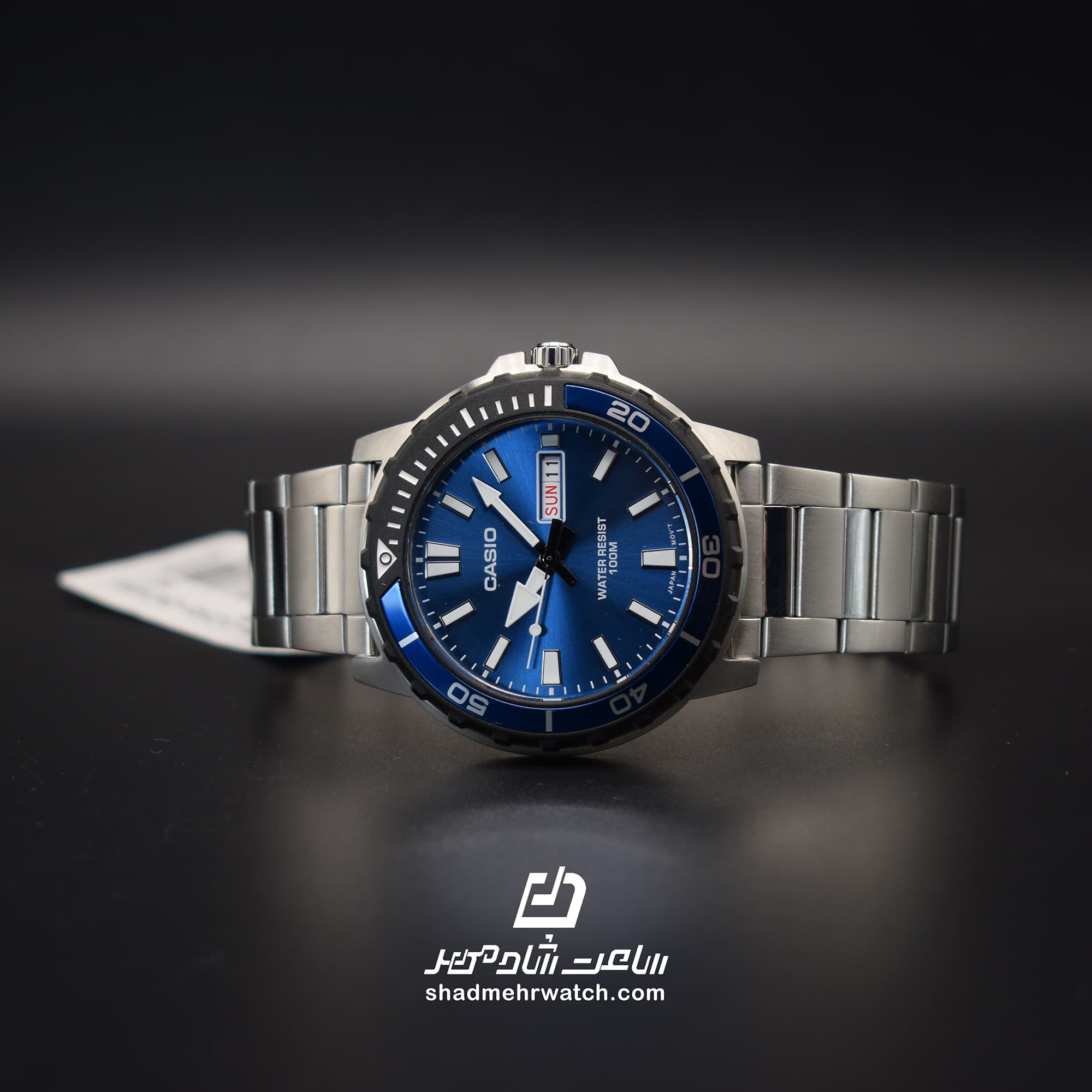 ساعت مچی کاسیو (Casio) مدل MTD-125D-2A1V — تصویر ۹
