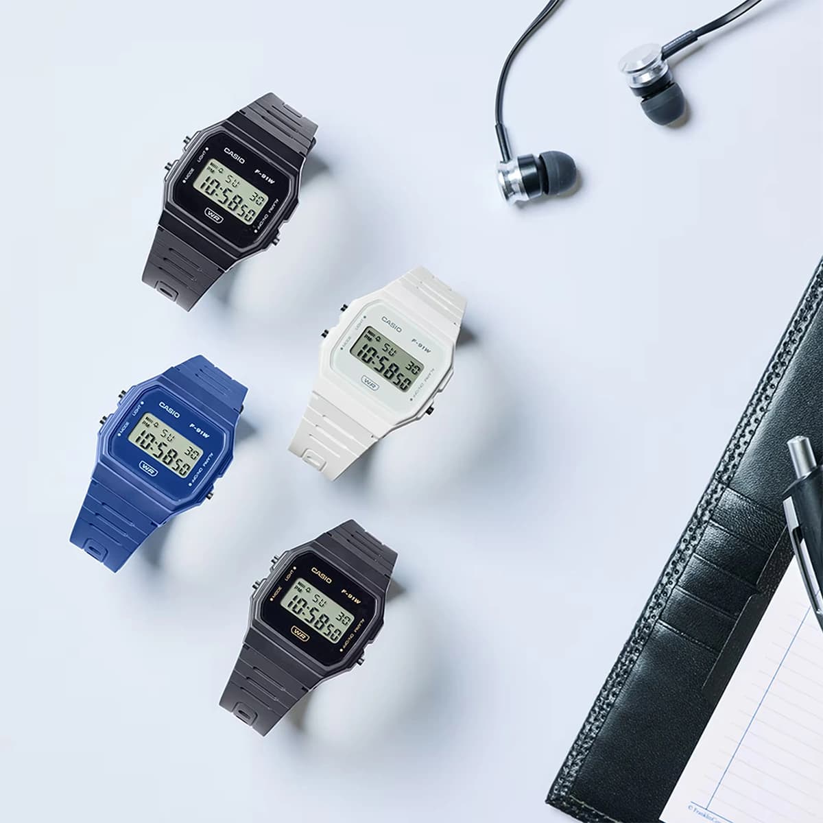 ساعت مچی کاسیو (Casio) مدل F-91WB-1A — تصویر ۱۰