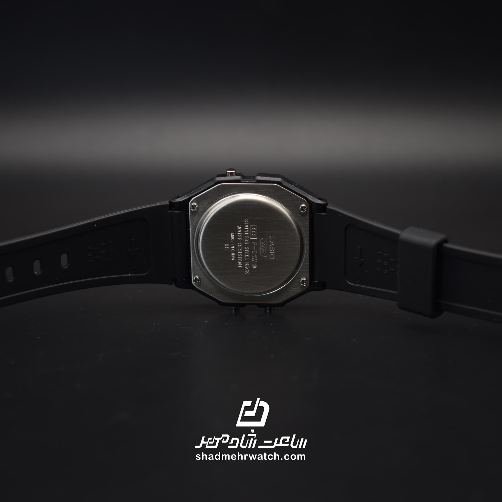 ساعت مچی کاسیو (Casio) مدل F-91WB-1A — تصویر ۳