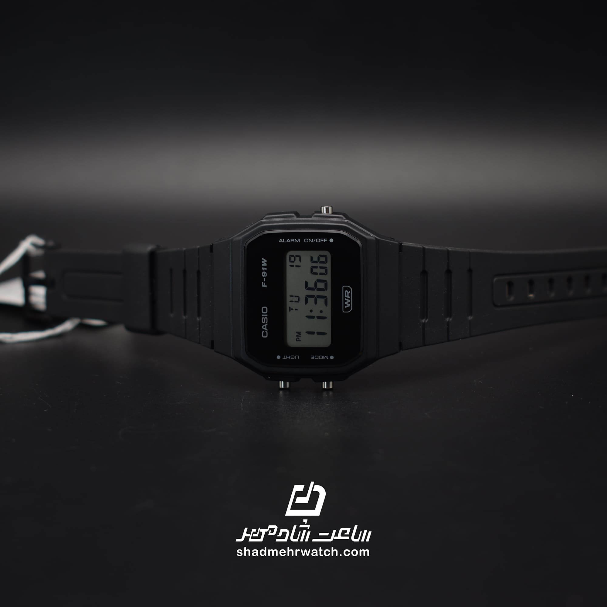 ساعت مچی کاسیو (Casio) مدل F-91WB-1A — تصویر ۴