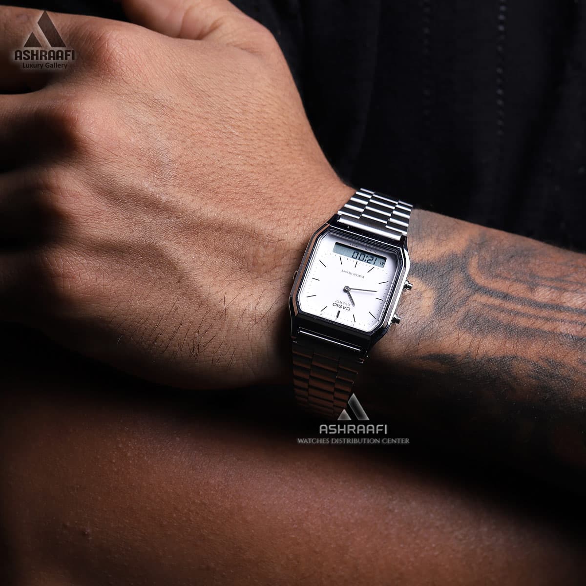 ساعت مچی کاسیو (Casio) مدل AQ-230A-7D — تصویر ۱۲