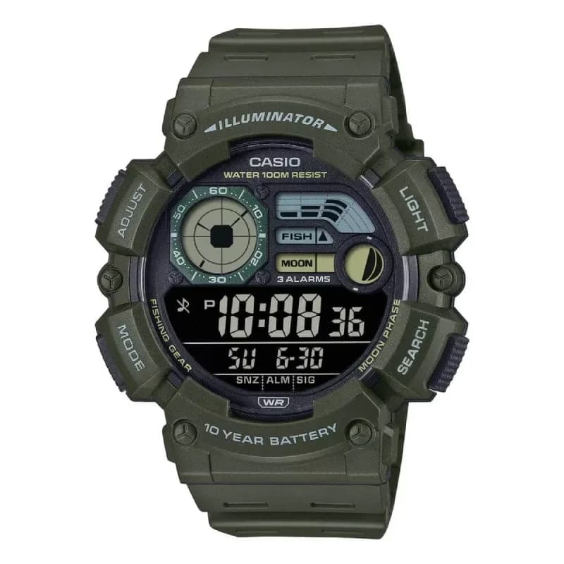 ساعت مچی کاسیو (Casio) مدل WS-1500H-3BV — تصویر ۵