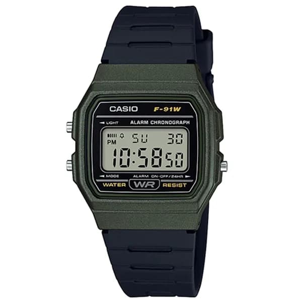 ساعت مچی کاسیو (Casio) مدل F-91WM-3A — تصویر ۹
