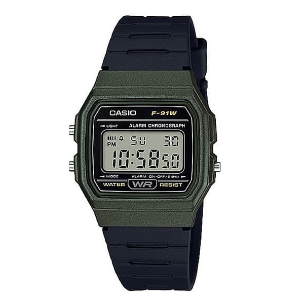 ساعت مچی کاسیو (Casio) مدل F-91WM-3A — تصویر ۵