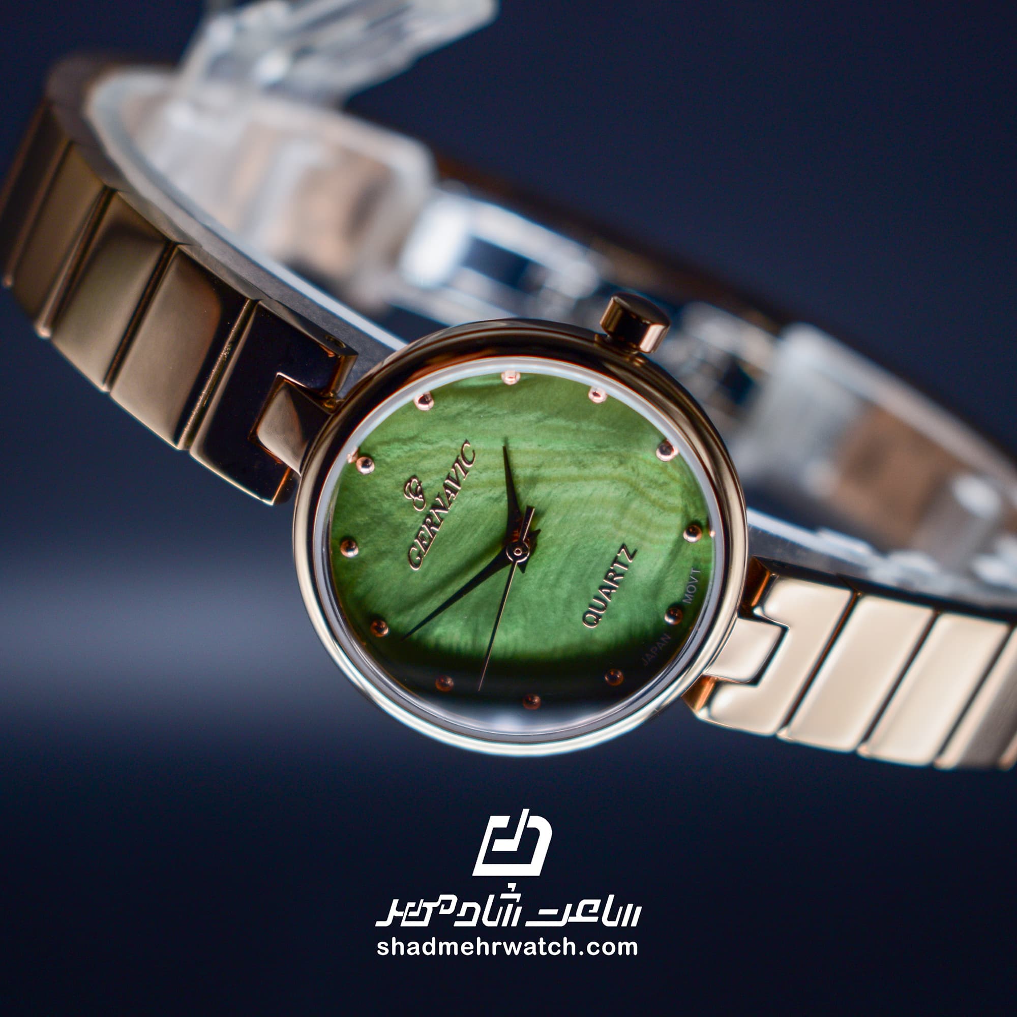 ساعت مچی تک موتور زنانه گرناویک (Gernavic) 516L-12 — تصویر ۳