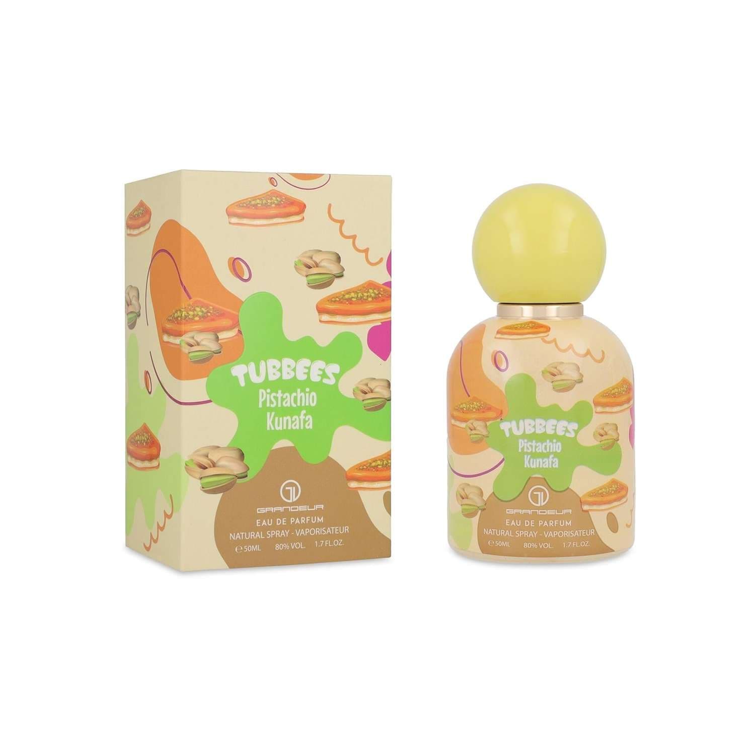 عطر کودک گرندیور رایحه Tubbees Pistachio Kunafa حجم 50 میلی لیتر