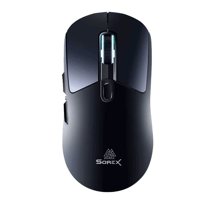 موس وایرلس گیمینگ شارژی مدل HX PRO PMW3104 رنگ مشکی