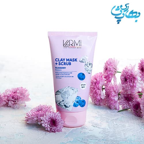 ماسک و اسکراب الماس حاوی بلوبری وارمی