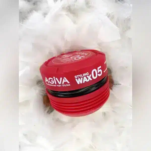 واکس مو agiva قرمز 05 مدل styling wax حجم 175 میل — تصویر ۴