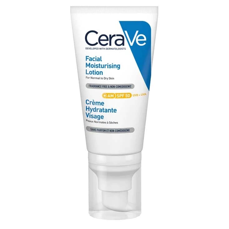 لوسیون ضد آفتاب و آبرسان سراوی (CeraVe)