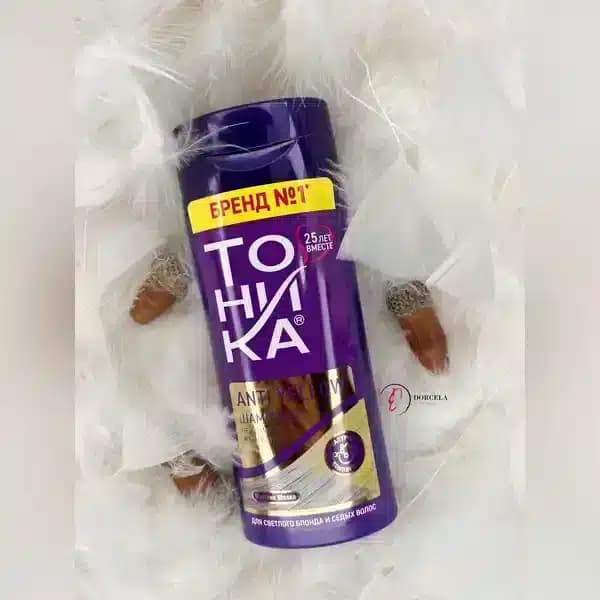 شامپو ضد زردی رنگساژ تونیکا TOHNIKA اورجینال 150 میل — تصویر ۴