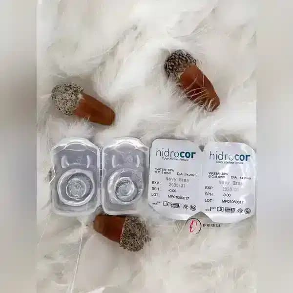 لنز چشم مدل ناوی گری NAVY GRAY هیدروکر HIDROCOR — تصویر ۴