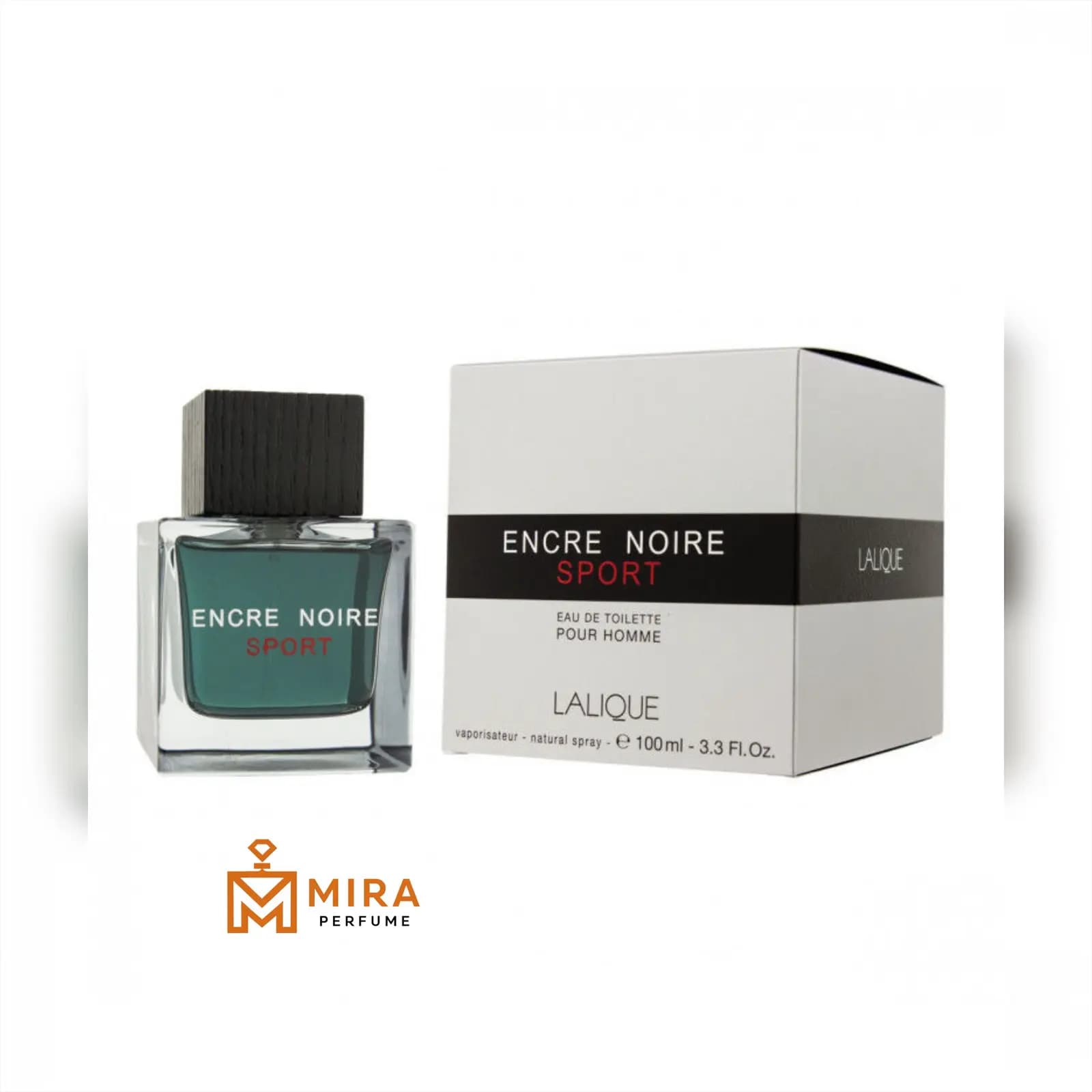 ادکلن لالیک انکر نویر اسپرت مردانه Lalique encre noir sport — تصویر ۲