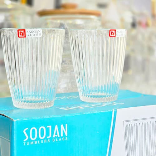 لیوان کوتاه سوجان برند زنگان مجموعه 6 عددی