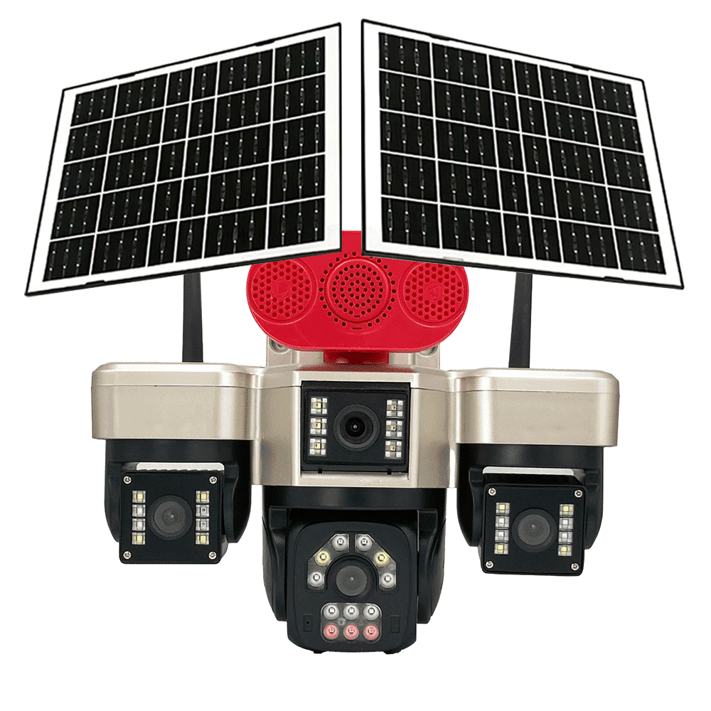 دوربین پنل خورشیدی سیم کارتی 4 لنز Hieasy مدل V720