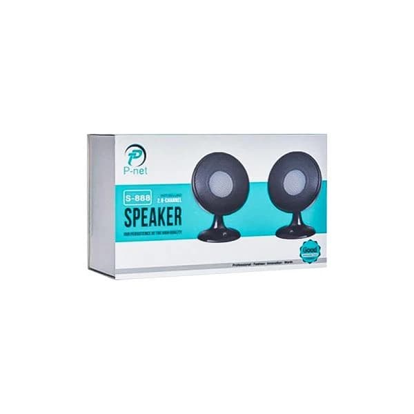 اسپیکر دسکتاپ پی نت مدل S-888 — تصویر ۹