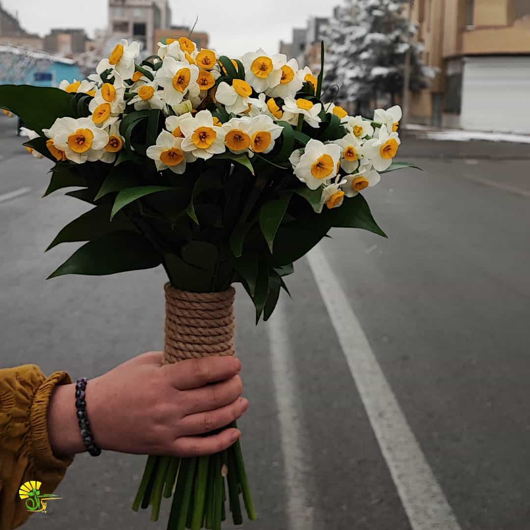 دسته گل نرگس کد 2 — تصویر ۳
