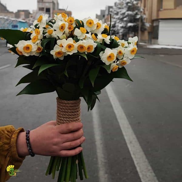 دسته گل نرگس کد 2 — تصویر ۵