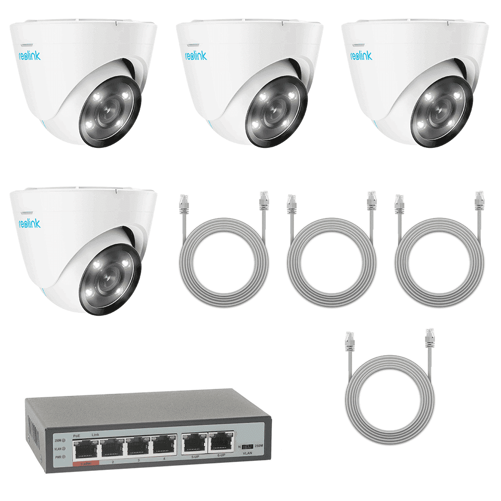 پکیج 4 عددی دوربین مداربسته 8 مگاپیکسل IP برند ریولینک مدل RLC-824A — تصویر ۸