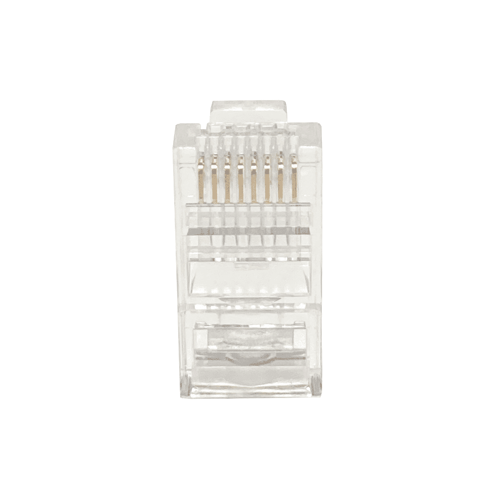 کانکتور شبکه RJ45-UTP میان گذر بسته 100 عددی — تصویر ۷