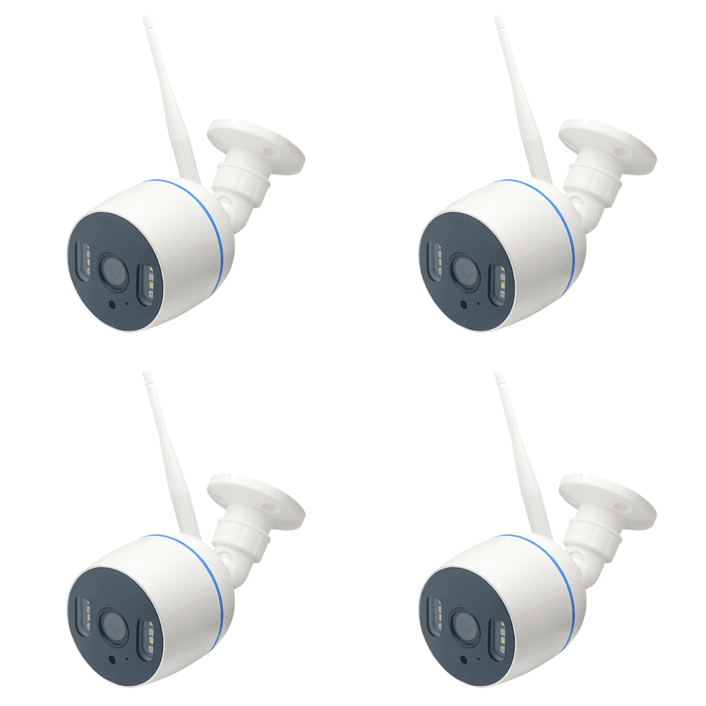 پکیج 4 کانال وایرلس دوربین مداربسته 3 مگاپیکسل مدل CP-6025HF — تصویر ۹