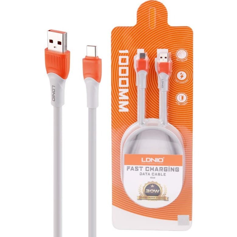 کابل آیفونی فست شارژ Ldnio LS601 30W 1m — تصویر ۸