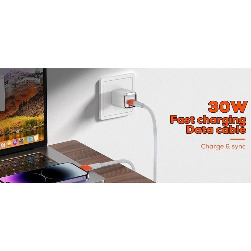 کابل آیفونی فست شارژ Ldnio LS601 30W 1m — تصویر ۶