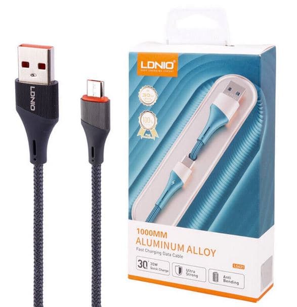کابل تایپ سی فست شارژ Ldnio LS631 30W 1m — تصویر ۴
