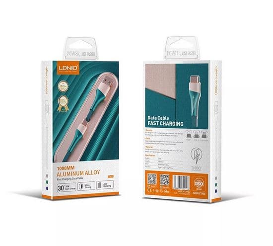 کابل تایپ سی فست شارژ Ldnio LS631 30W 1m