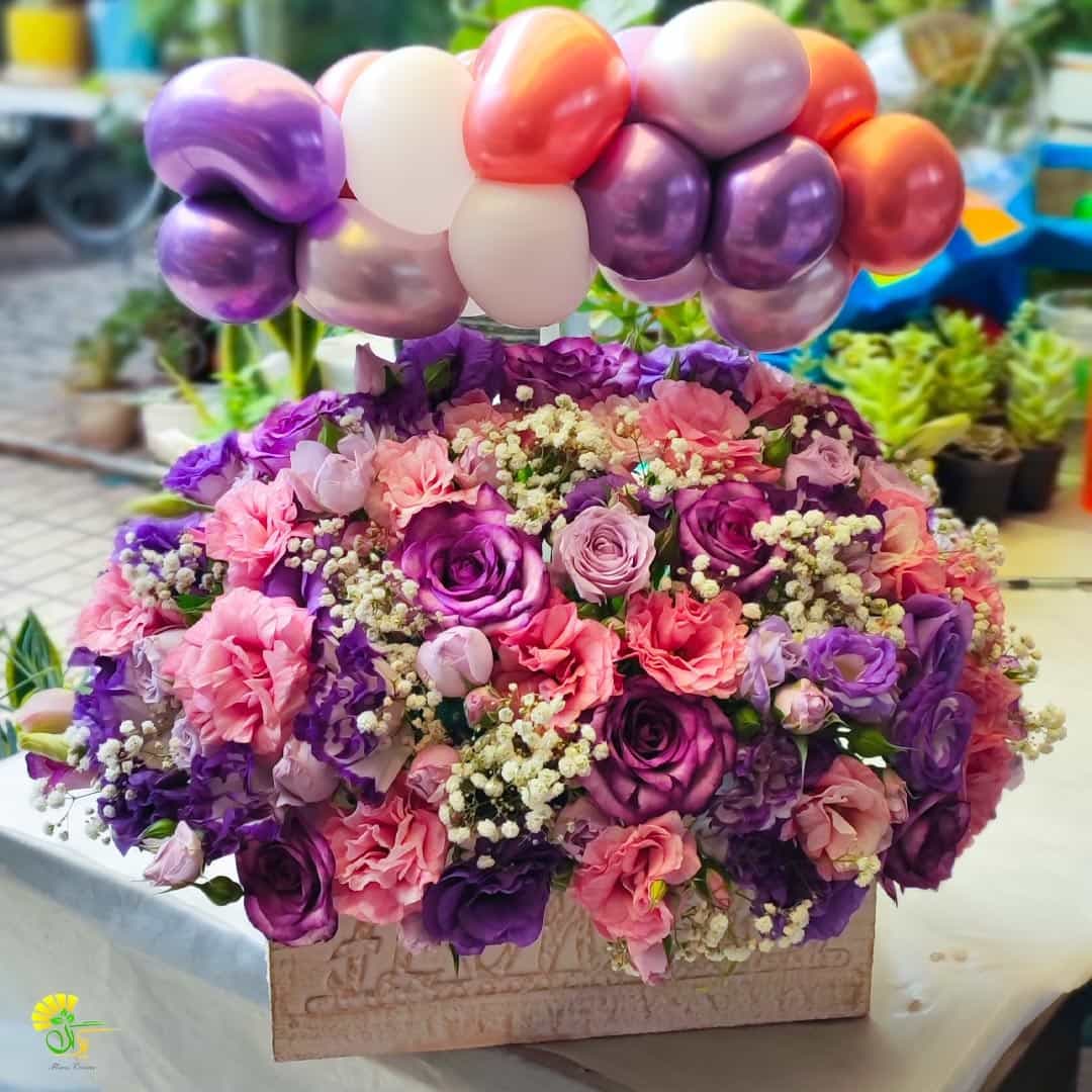باکس گل و بادکنک کد 12 — تصویر ۳