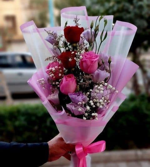 دسته گل مینیمال طرح ندا