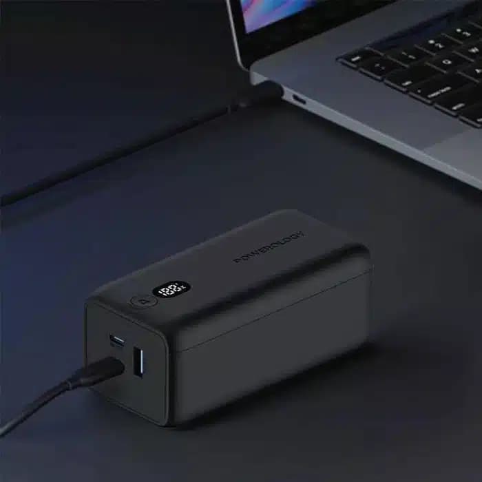 پاوربانک پاورولوژی مدل ONYX 65W ظرفیت 20000 میلی آمپر ساعت — تصویر ۵