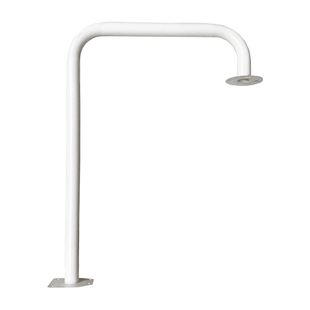 پایه براکت فلزی سقفی دیواری L شکل 60*90