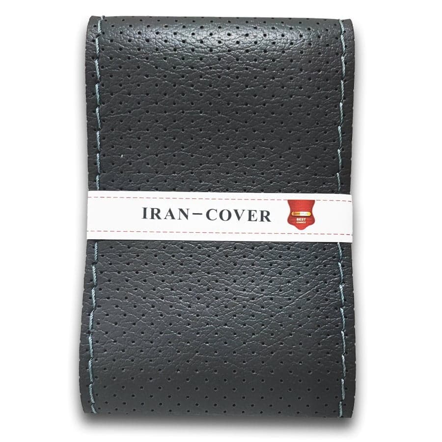 دور فرمان دوختنی طوسی دوخت فیروزه ای لاکچری (6281)