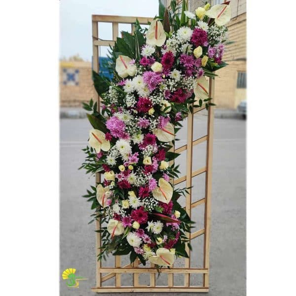پایه گل تبریک کد t50
