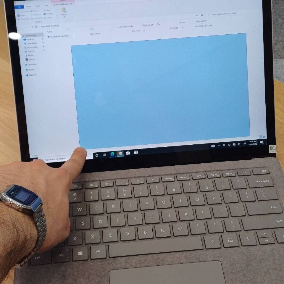 لپ تاپ 13 اینچی سرفیس مایکروسافت مدل Laptop 3: i5 1035G4-16GB-256GB SSD-Iris Plus — تصویر ۸