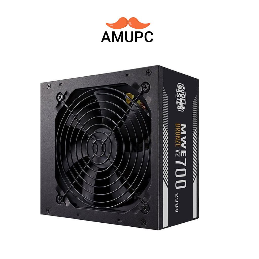 منبع تغذیه کامپیوتر کولر مستر مدل MWE 700 BRONZE