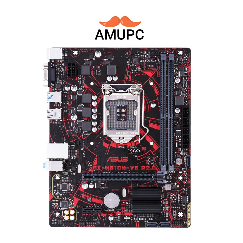 مادربرد استوک ASUS EX-H310M-V3 (نسل 8 و 9)