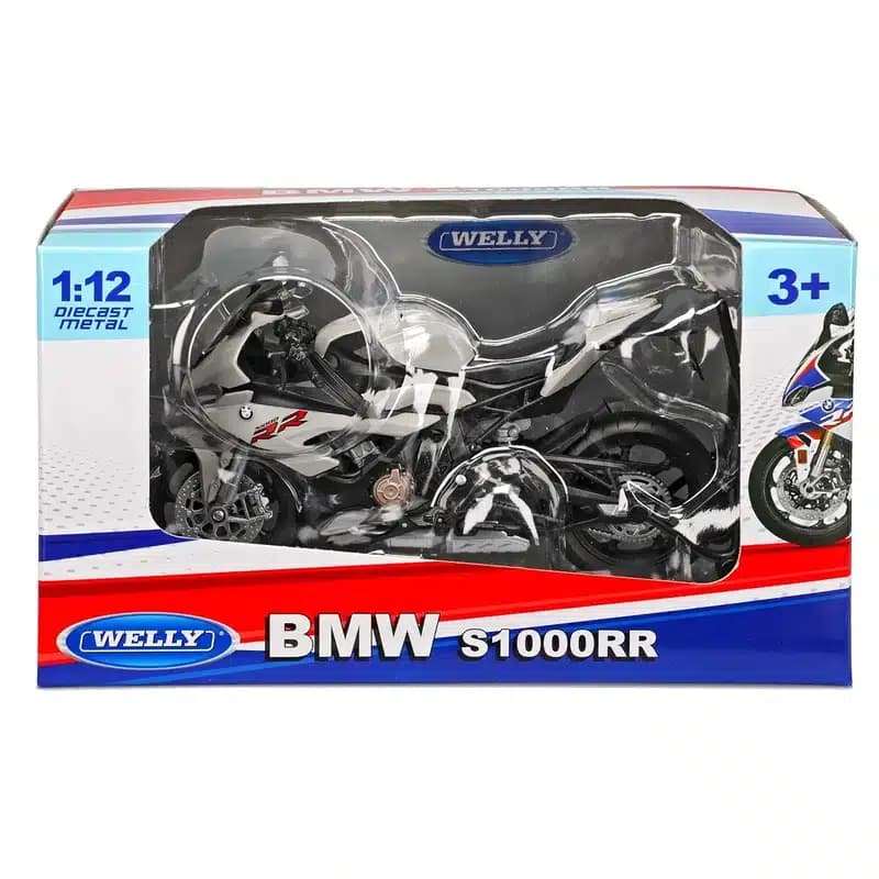 ماکت موتور BMW S1000 فلزی | مدل کلکسیونی بی ام و — تصویر ۸
