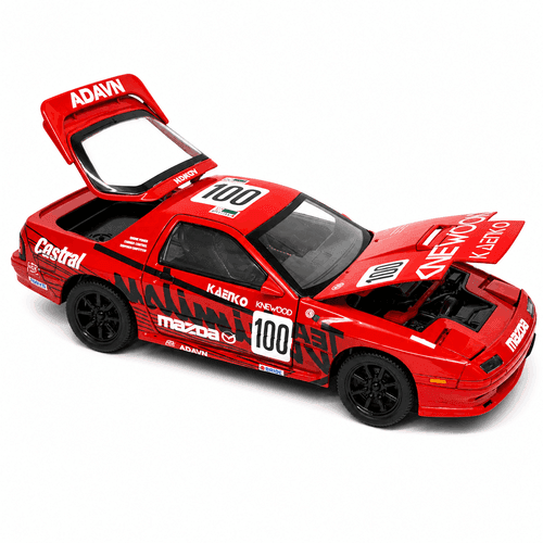 ماکت ماشین فلزی Mazda rx7 | مدل اسپرت کلکسیونی — تصویر ۱۱
