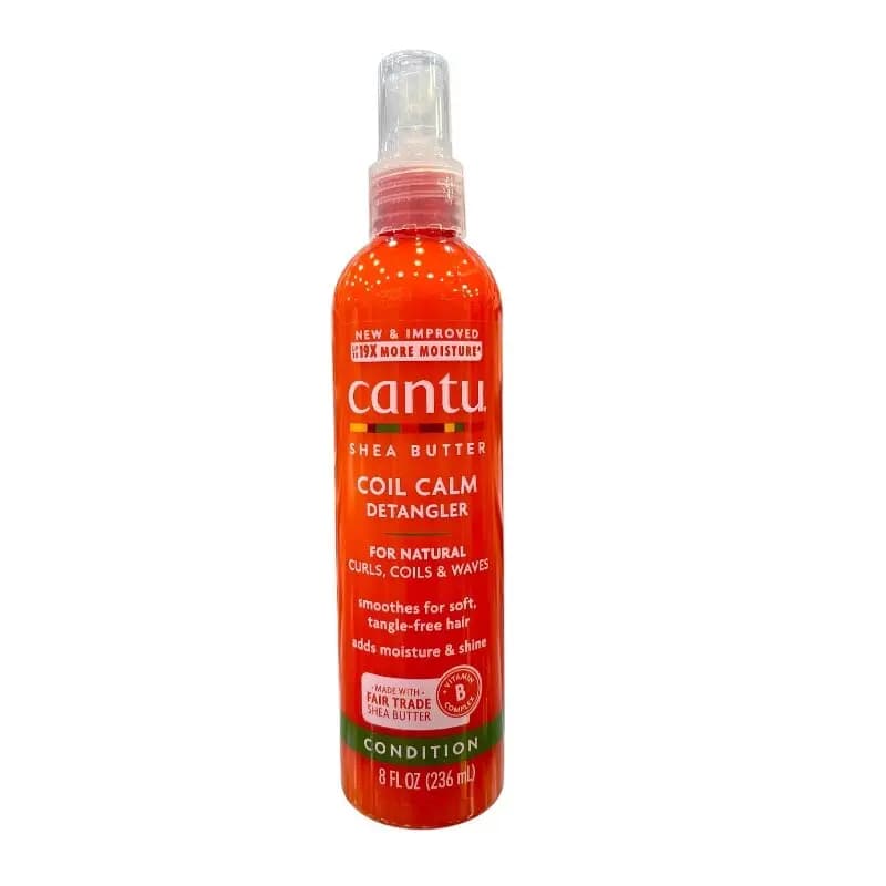 کرم گره باز کن موهای فر کنتو Coil Calm با شی باتر 236 میل cantu