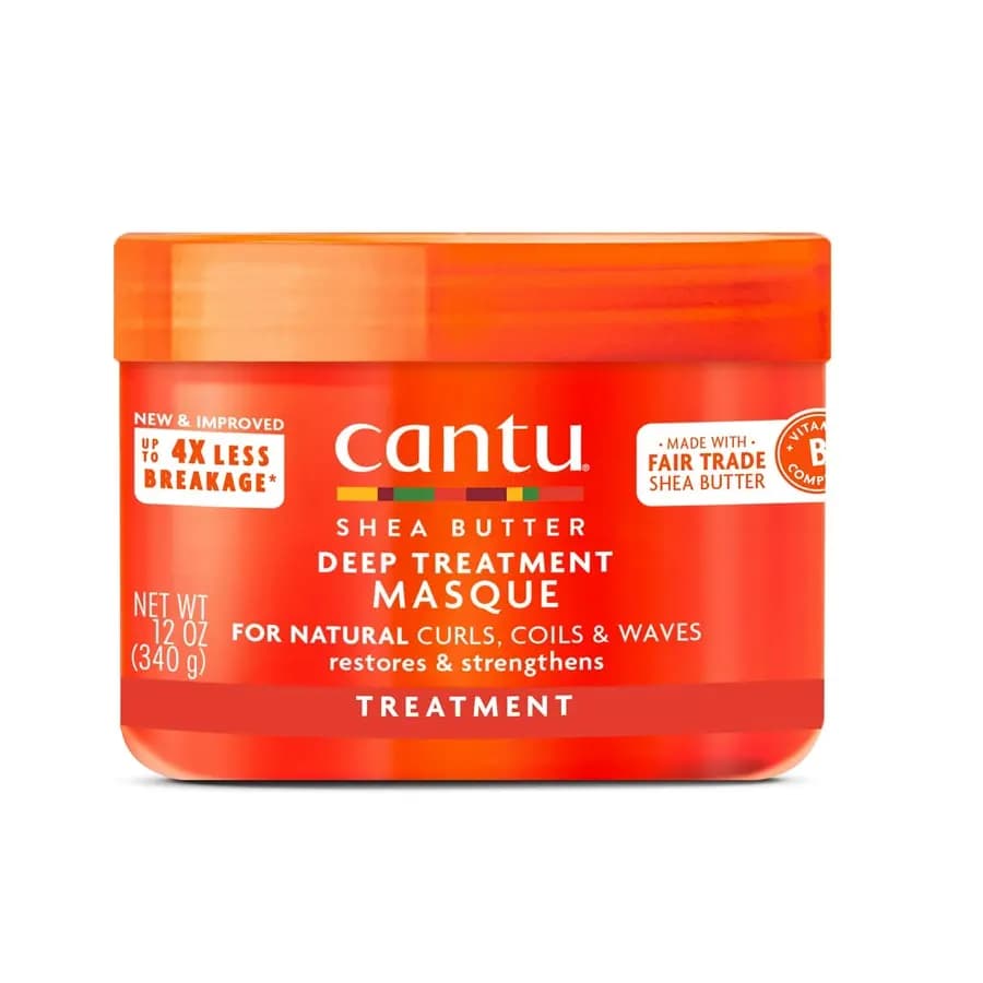 ماسک مو داخل حمام شی باتر کنتو cantu حجم 340g مدل Treatment — تصویر ۲