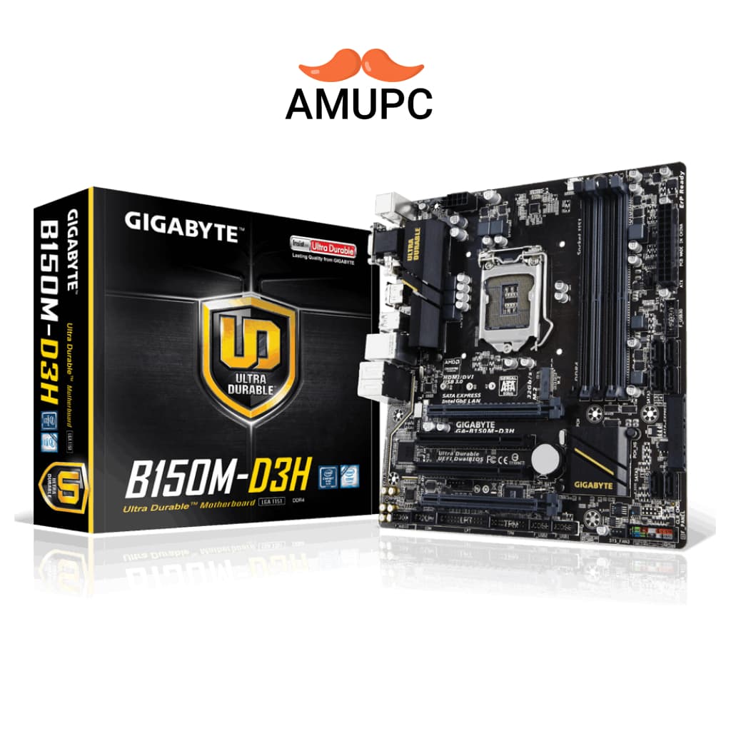 مادربرد استوک GIGABYTE GA-B150M-D3H (مشخصات+قیمت)
