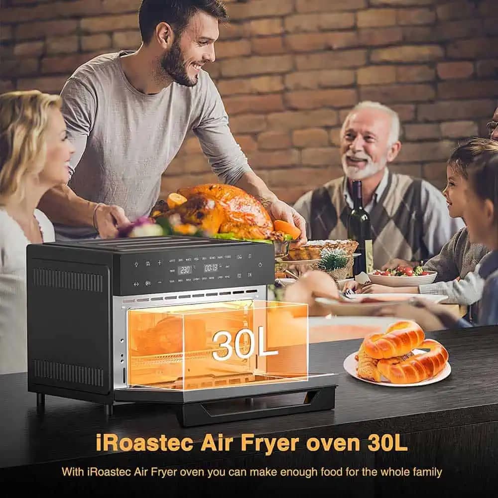 سرخ کن بدون روغن 30 لیتری آیروستک آلمان مدل ir-af30lb — تصویر ۷