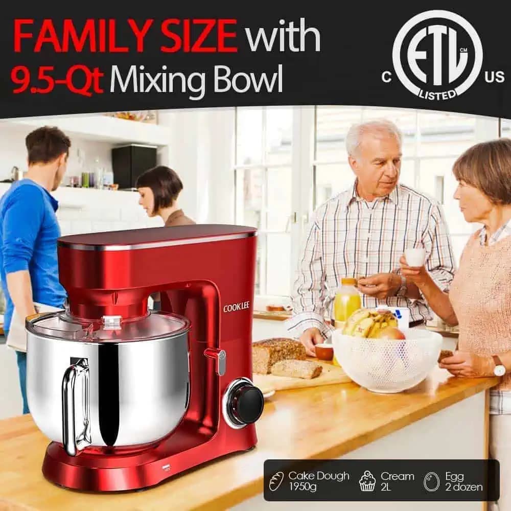 همزن کاسه دار کوکلی مدل COKLEE SM-1551 — تصویر ۶