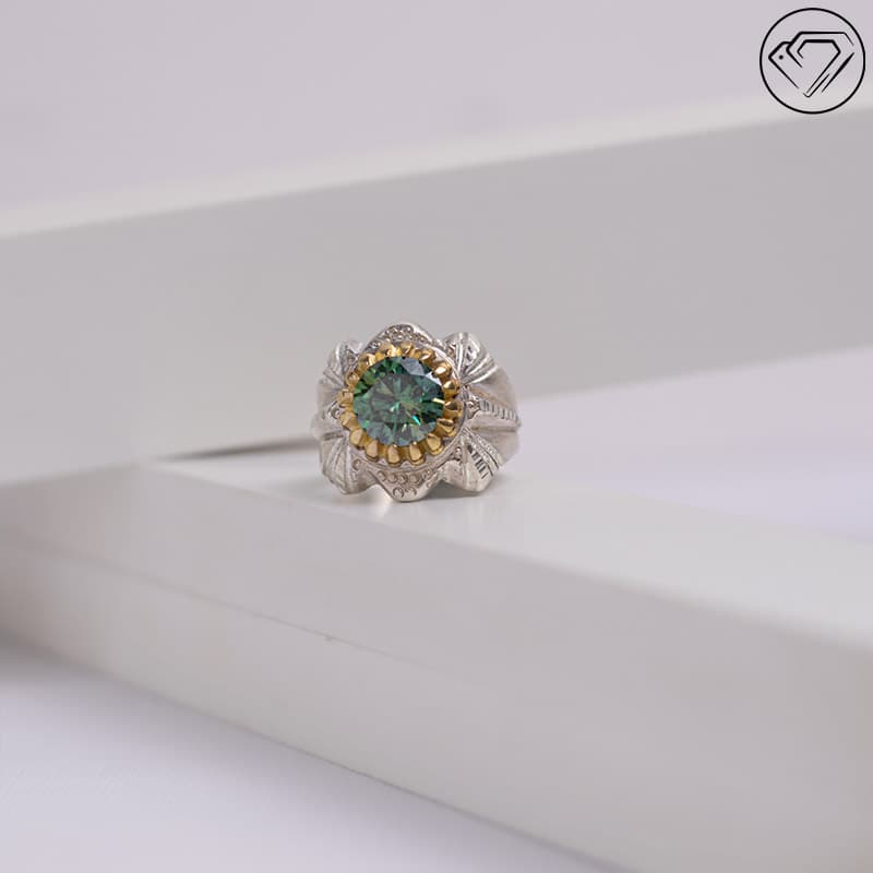 انگشتر موزانایت مدل GA-1448 — تصویر ۸