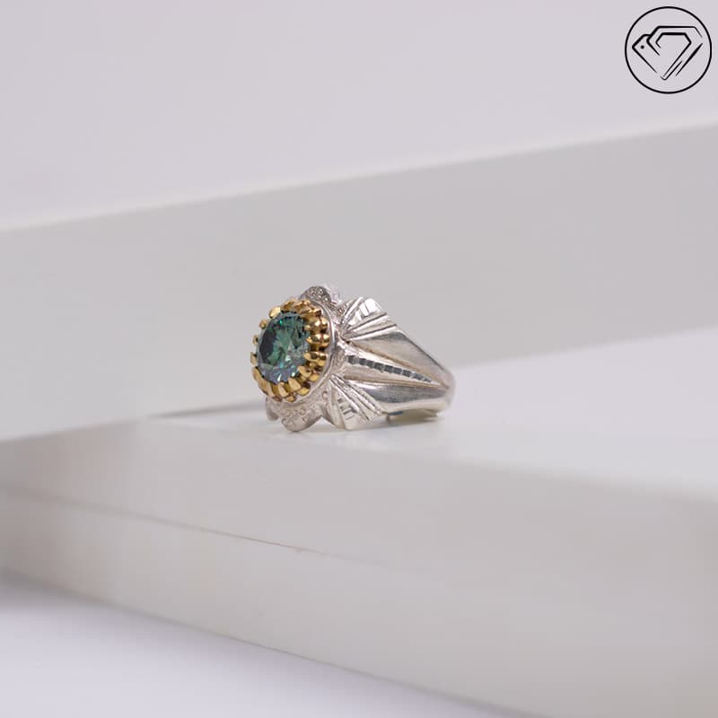 انگشتر موزانایت مدل GA-1448 — تصویر ۹