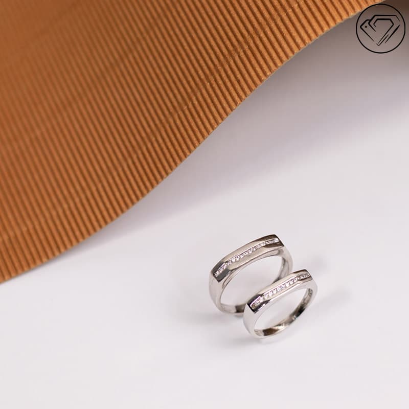 حلقه ست نقره مدل GA-8017