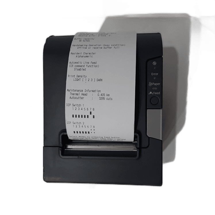 فیش پرینتر حرارتی Epson tm-t88v (استوک اروپایی) — تصویر ۱۱